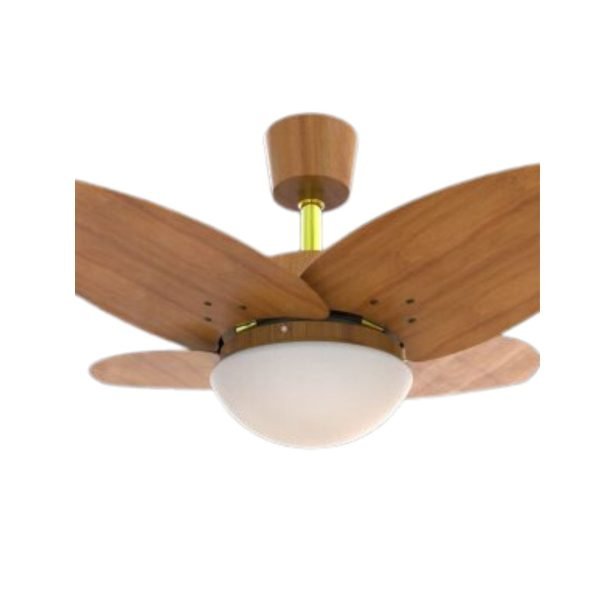 Ventilador De Teto Infinity 1060 Lotus Madeira 04 Pás Freijó 127V - Imagem 2