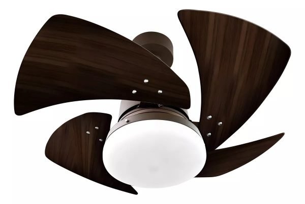 Ventilador de Teto Venti Delta Tornado Marrom 04 Pás 127V