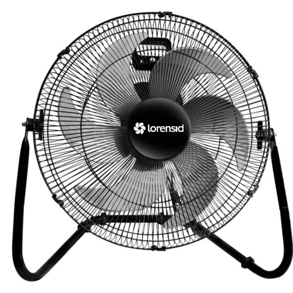 Circulador De Ar Turbo Loren Sid 50cm Preto Bivolt