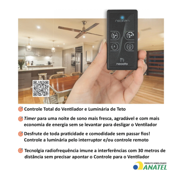 Controle Remoto Vivato Neofan 3020 - Imagem 8
