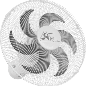 Ventilador de Parede Venti Delta Free 40cm Branco Bivolt
