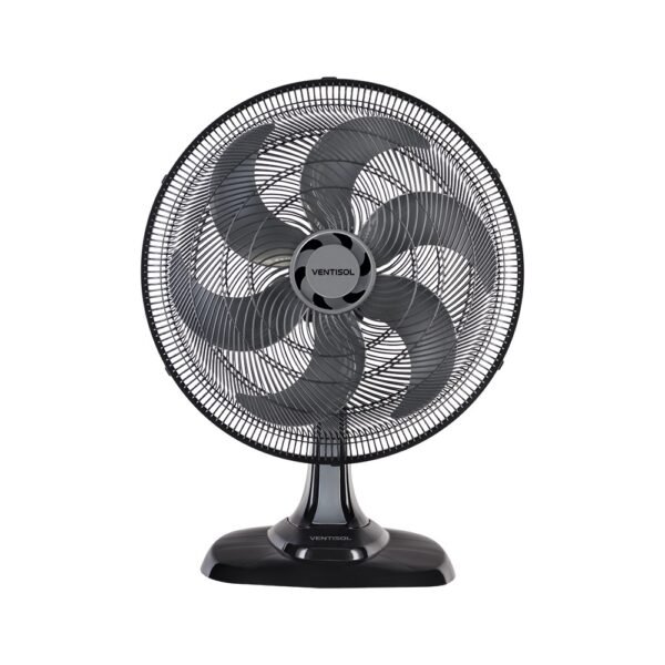 Ventilador de Mesa Ventisol Turbo 50cm Preto/Cinza 127V