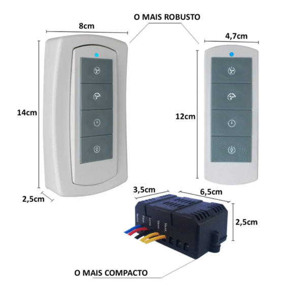 Controle Remoto Living NeoLiving 5020 - Imagem 5