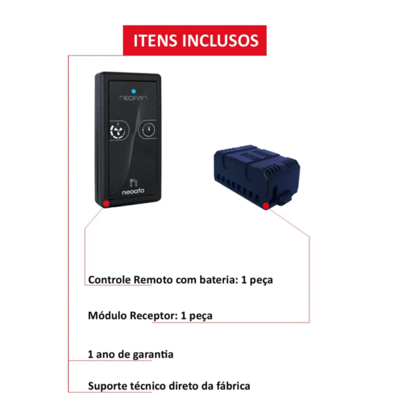 Controle Remoto Oscilante Vivato Neofan 3010 - Imagem 8