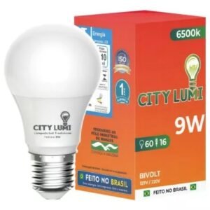 Lâmpada Led 9W 6500K City/Mega Lumi