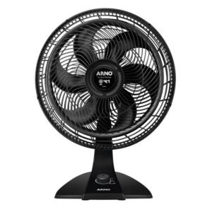 Ventilador de Mesa Arno Turbo Force 2 em 1 Preto 127V