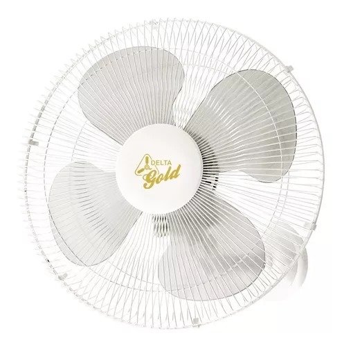 Ventilador de Parede Venti Delta Gold 50cm Branco Bivolt