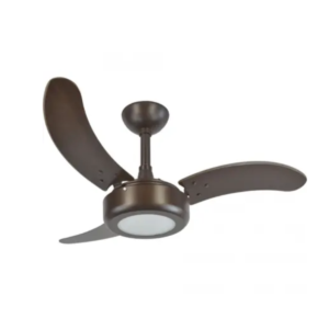 Ventilador de Teto Infinity Lux 2008 Marrom Texturizado LED 6000K 127V