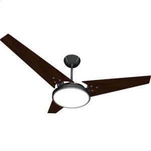Ventilador de Teto Ventex Itacaré Preto/Tabaco Led 6500K 127V