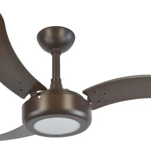 Ventilador de Teto Infinity Lux 2008 Marrom Texturizado LED 6000K 127V