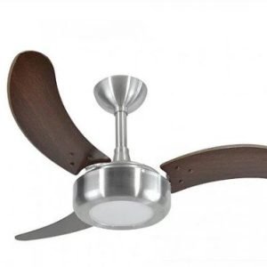 Ventilador de Teto Infinity Lux 2008 Escovado LED 3000K 127V