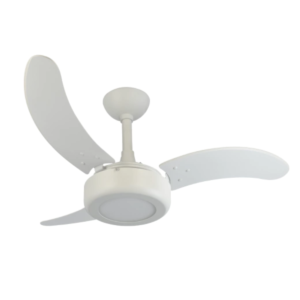 Ventilador de Teto Infinity Lux 2008 Branco Texturizado LED 3000K 127V
