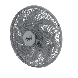 Ventilador de Parede Domina 60cm 250W Prata Bivolt