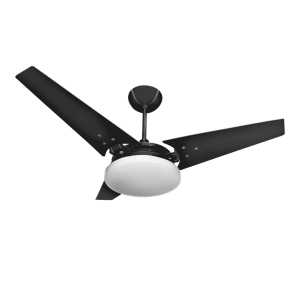 Ventilador de Teto Ventex Nunes Preto Led 18W 6500K 127V