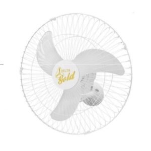 Ventilador de Parede Venti Delta Gold 60cm Branco Bivolt