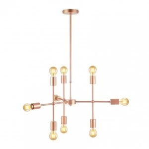 PENDENTE HASH ACO COBRE 9XE27 AVANT