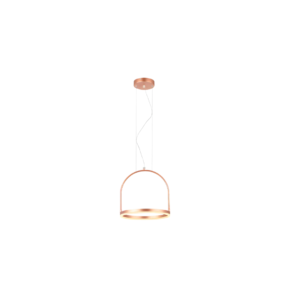 Pendente Cage 30cm Led 12w 3000k Cobre Avant