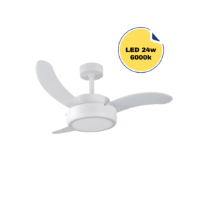 Ventilador de Teto Infinity Evolution 1052 Branco Texturizado LED 6500K 127V