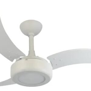 Ventilador de Teto Infinity Lux 2008 Branco Texturizado LED 6500K 127V