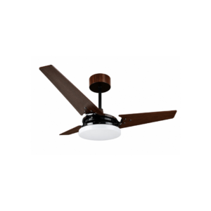 Ventilador de Teto Ventex Nunes Preto/Imbuia MDF Led 6500K 127V
