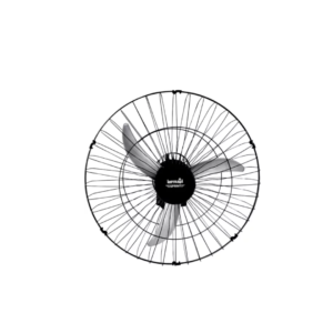 Ventilador de Parede Loren Sid Tufão Sprint M3 60cm Preto Bivolt