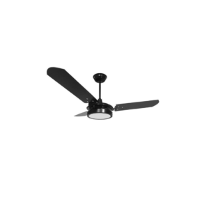 Ventilador de Teto Ventex Valen Preto/Pt LED 6500K 127V