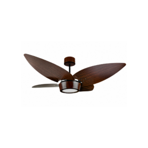 Ventilador de Teto Ventex Jeri Preto/Imbuia MDF Led 4000K 127V