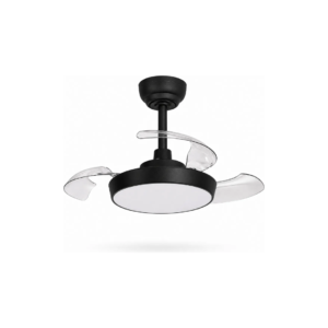 Ventilador de Teto Retrátil Air Small Preto 72CM 20W Multicor