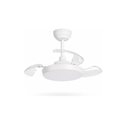 Ventilador de Teto Retrátil Air Small Branco 72CM 20W Multicor