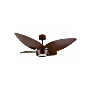 Ventilador de Teto Ventex Jeri Preto/Imbuia MDF Led 4000K 127V